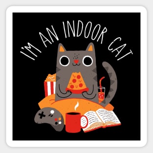 Indoor Cat Sticker